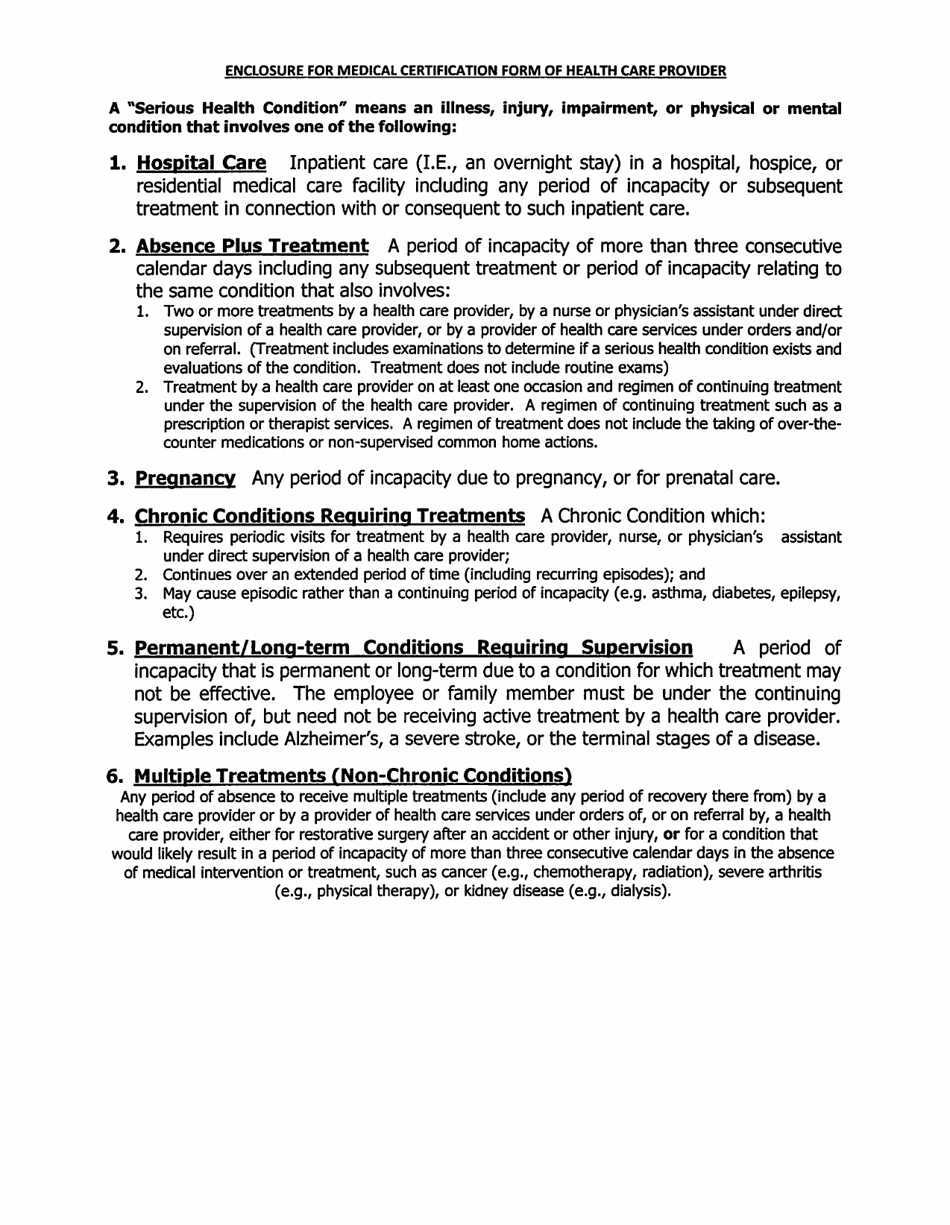Form WH-380-F Certification of Health Care Provider for Family Members Serious Health Condition (Family and Medical Leave Act) - Alabama, Page 5
