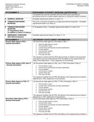 Form DGS PD14-001 Purchasing Authority Change Request (Pacr) - California, Page 13