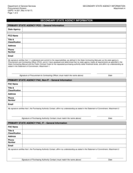 Form DGS PD14-001 Purchasing Authority Change Request (Pacr) - California, Page 9