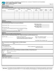 Form PRG-0005 Stip Funds Request Form - California, Page 2