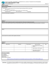 Form PRG-0005 Stip Funds Request Form - California, Page 3