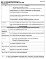 Form LAPM3-A Project Authorization/Adjustment Request - California, Page 5
