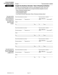Form PERS-BSD-369-D Disability Retirement Election Application - California, Page 5