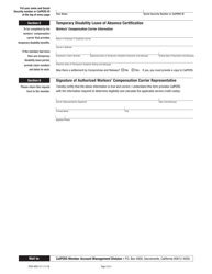 Form PERS-MSD-371 Request for Service Credit Cost Information - Leave of Absence - California, Page 3