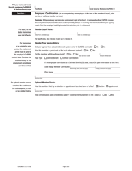 Form PERS-MSD-372 Request for Service Credit Cost Information - Layoff, Prior Service, and Optional Member Service - California, Page 2