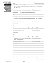 Form PERS-BSD-369-S &quot;Service Retirement Election Application&quot; - California, Page 6