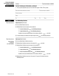 Form PERS-BSD-369-S &quot;Service Retirement Election Application&quot; - California, Page 7