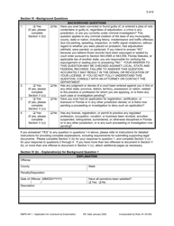 Form DBPR AR1 Application for Licensure by Examination - Florida, Page 5