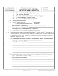 Form 2F-P-540 Petition for Ex Parte Temporary Gun Violence Protective Order and Petition for One-Year Gun Violence Protective Order - Hawaii, Page 2