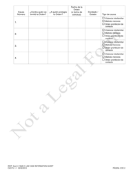Formulario CAO FL1-1 Hoja Informativa Para Causas De Derecho De Familia - Idaho (Spanish), Page 3