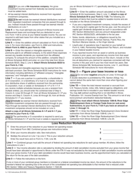 Instructions for Form IL-1120 Corporation Income and Replacement Tax Return - Illinois, Page 7