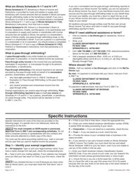 Instructions for Form IL-990-T Exempt Organization Income and Replacement Tax Return - Illinois, Page 4