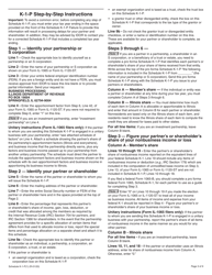 Instructions for Schedule K-1-P, K-1-P(3) Partnerships and S Corporations - Illinois, Page 3