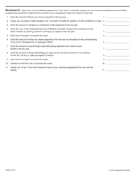 Instructions for Form IL-1041 Fiduciary Income and Replacement Tax Return - Illinois, Page 20
