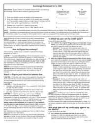 Instructions for Form IL-1065 Partnership Replacement Tax Return - Illinois, Page 11