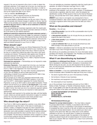 Instructions for Form IL-1065 Partnership Replacement Tax Return - Illinois, Page 2