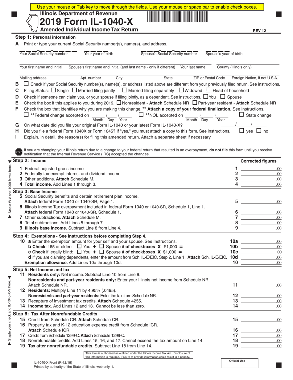 State Tax Return Form Printable