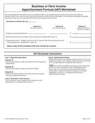 Instructions for Form IL-1040 Schedule NR Nonresident and Part-Year Resident Computation of Illinois Tax - Illinois, Page 10