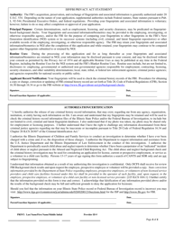Form CFS718-B Authorization for Background Check for Child Care - Illinois, Page 4