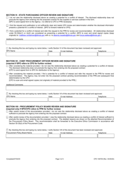 Form CPO160705 Cpo Idot Construction Conflict of Interest Review and Determination - Illinois, Page 3