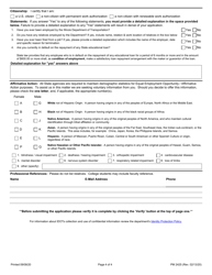 Form PM2425 Application for Seasonal Engineering Intern - Illinois, Page 4