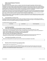 Form TR OP011 Grantee Information and Service Operators - Illinois, Page 5