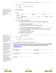 Form SC-AF3600.3 Identity Theft Affidavit (Credit Card or Debt Buyer Collection Action) - Illinois, Page 3