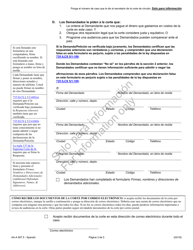 Formulario AA-A907.5 Comparecencia Y Respuesta a Ejecucion Hipotecaria - Illinois (Spanish), Page 3
