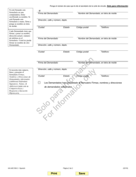 Formulario AA-AAD904.3 Defensas Adicionales Para La Comparecencia Y Respuesta a Ejecucion Hipotecaria - Illinois (Spanish), Page 2
