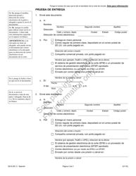 Formulario SS-N901.3 Aviso De Mocion Para Aplazar Venta De Ejecucion Hipotecaria - Illinois (Spanish), Page 2