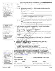 Formulario VD-M916.4 Mocion Para Anular Fallo De Ejecucion Hipotecaria Por Falta De Comparecencia - Illinois (Spanish), Page 2