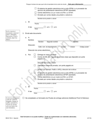 Formulario MN-N704.3 Aviso De Audiencia En La Corte Para Considerar Una Mocion - Illinois (Spanish), Page 3