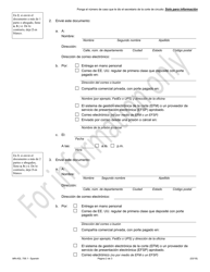 Formulario MN-ASL706.1 Prueba De Entrega Adicional - Illinois (Spanish), Page 2