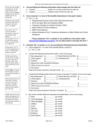 Form ISC-A3907.3 Application for Waiver of Court Fees (Supreme Court) - Illinois, Page 2