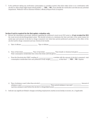 Form DAH(IH34 Illinois Petitioner Alcohol/Drug Evaluation Report Update - Illinois, Page 4