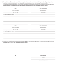 Form IL BB01 Application for Registration as a Business Broker - Illinois, Page 3