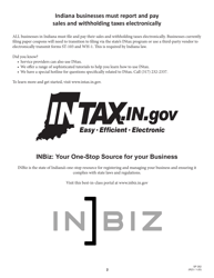 Instructions for Form IT-65, State Form 11800 Indiana Partnership Return - Indiana, Page 2