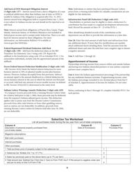 Instructions for Form IT-65, State Form 11800 Indiana Partnership Return - Indiana, Page 9