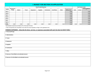 State Form 49367 Application for Section 319 Nonpoint Source Management Program Grant - Indiana, Page 8