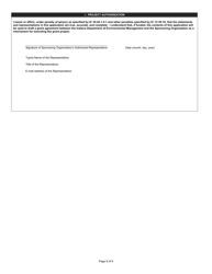 State Form 49367 Application for Section 319 Nonpoint Source Management Program Grant - Indiana, Page 9