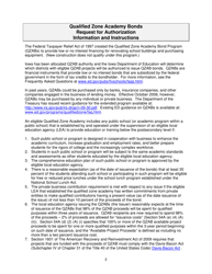 Request for Authorization to Issue Qualified Zone Academy Bonds - Iowa, Page 2