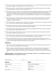 Form TR-F-4-497 Contract for Nonpublic Student Transportation With a Contractor - Iowa, Page 2