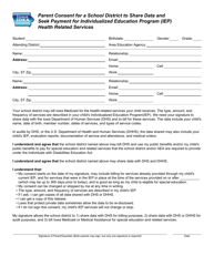 Parent Consent for an Area Education Agency to Share Data and Seek Payment for Individualized Education Program (Iep) Health Related Services - Iowa, Page 3