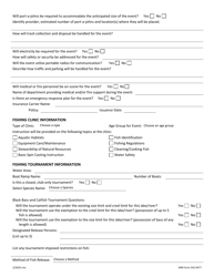 DNR Form 542-0477 Iowa State Parks Centennial Event Application Form - Iowa, Page 3