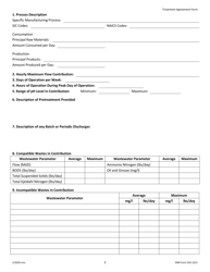 DNR Form 542-3221 Treatment Agreement Form - Iowa, Page 2