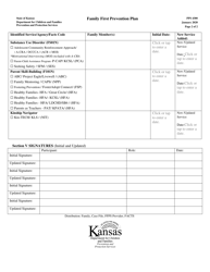 Form PPS4300 family First Prevention Plan - Kansas, Page 2
