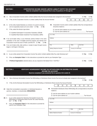 Form 10A100 Kentucky Tax Registration Application - Kentucky, Page 10