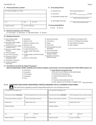 Form 10A100 Kentucky Tax Registration Application - Kentucky, Page 4