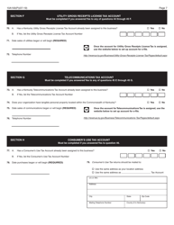 Form 10A100 Kentucky Tax Registration Application - Kentucky, Page 9