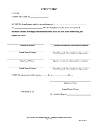 Application for Dissolution of a Louisiana Domiciled Insurer - Louisiana, Page 7